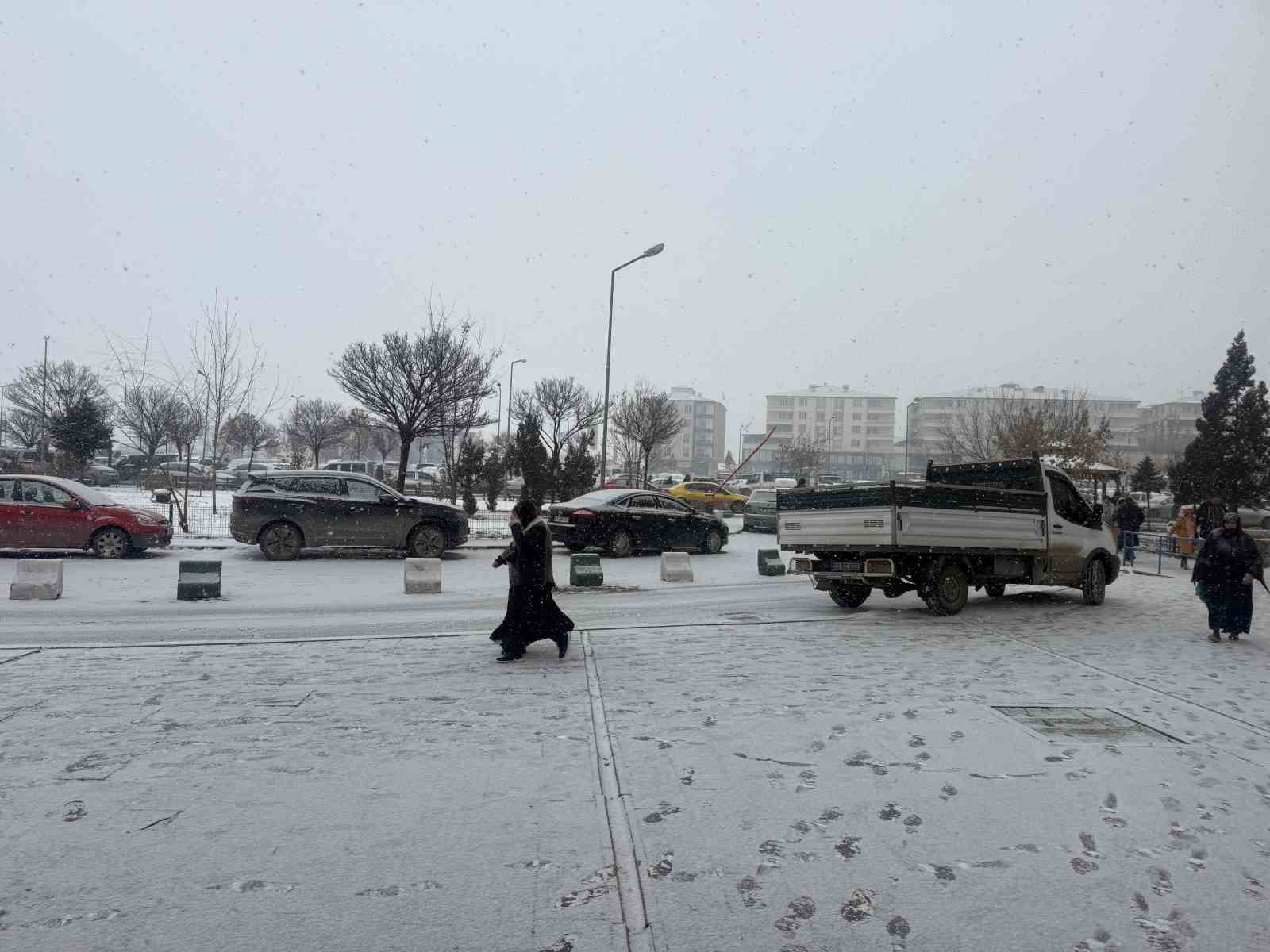 Iğdır’da kar yağışı yeniden başladı
