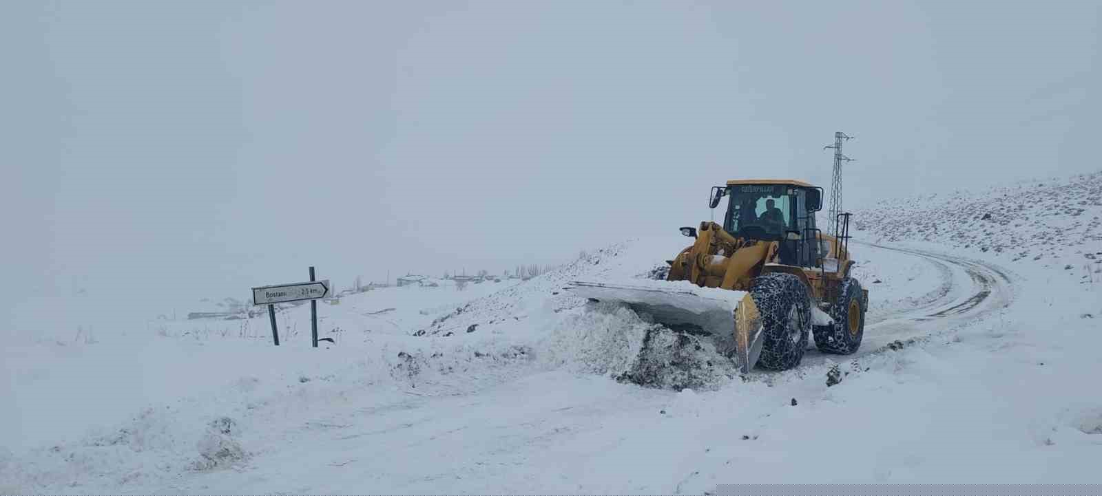 Iğdır’da karla mücadelede başarı: Kapalı köy yolu kalmadı
