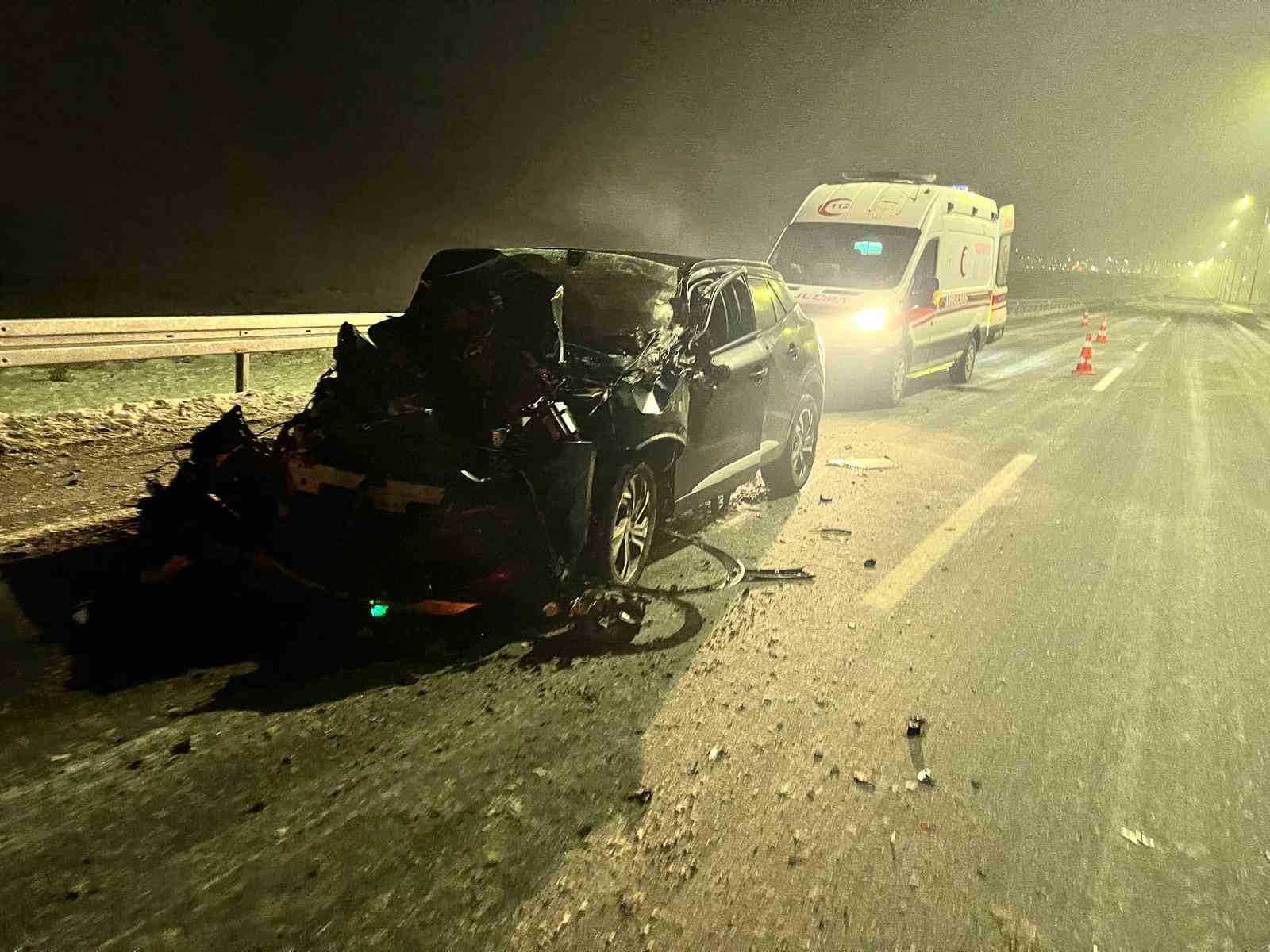 Iğdır’da trafik kazası: 1 yaralı

