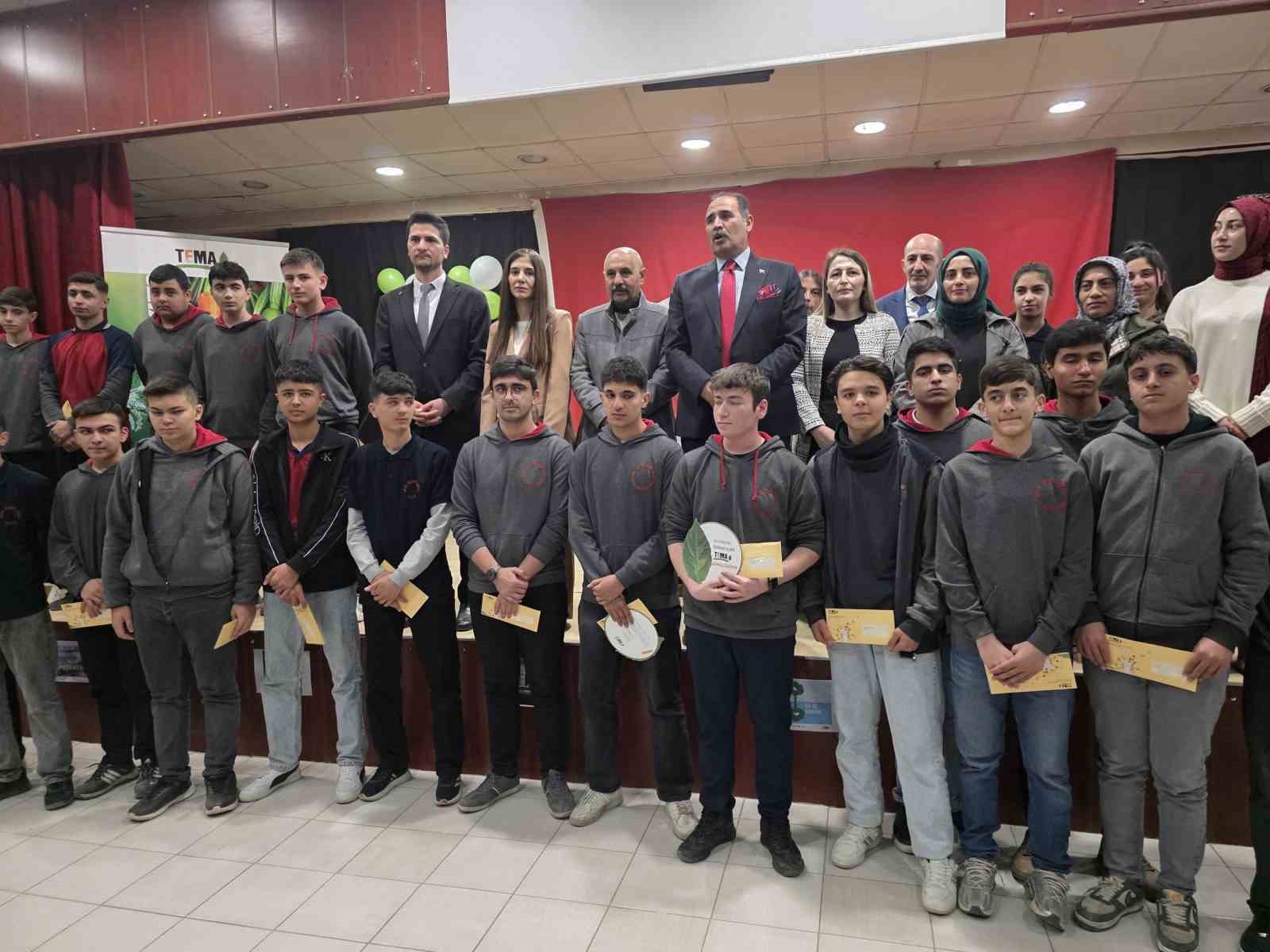 Iğdır’da "Yeşil Vatan İçin TEMA Gönüllülüğü" projesi tamamlandı
