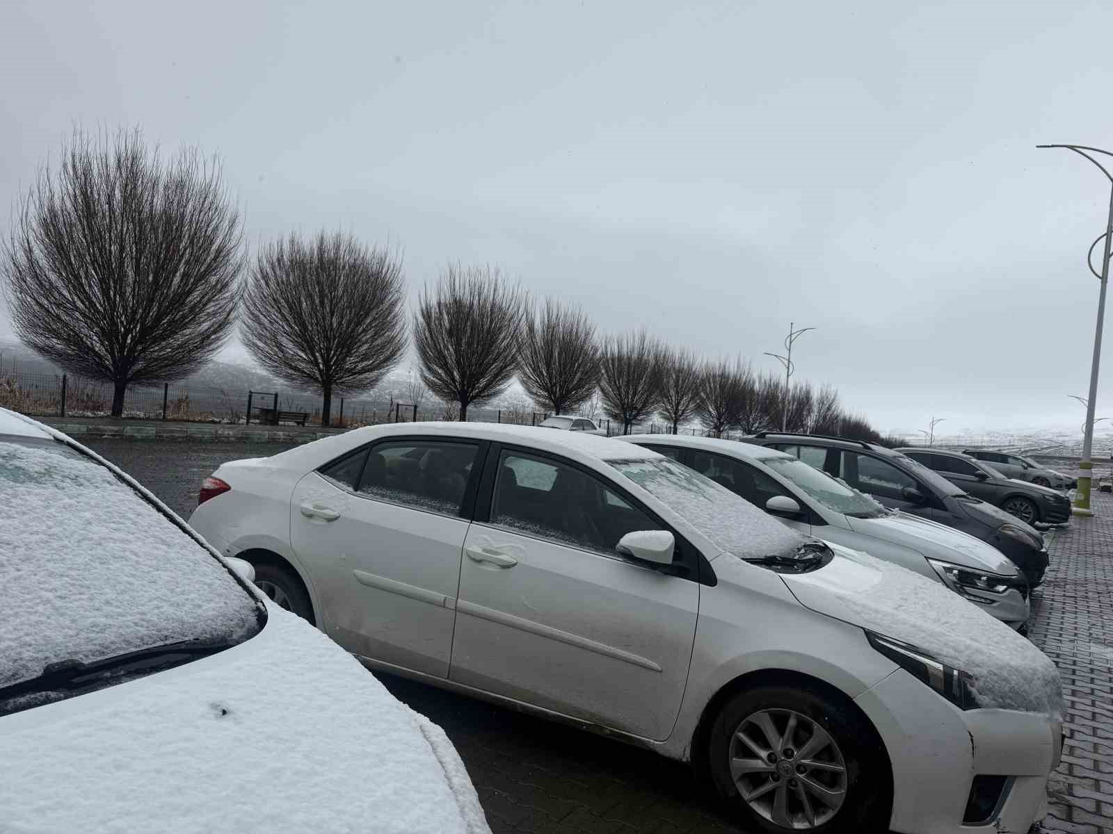 Iğdır’da yüksek kesimler karla yeniden beyaza büründü
