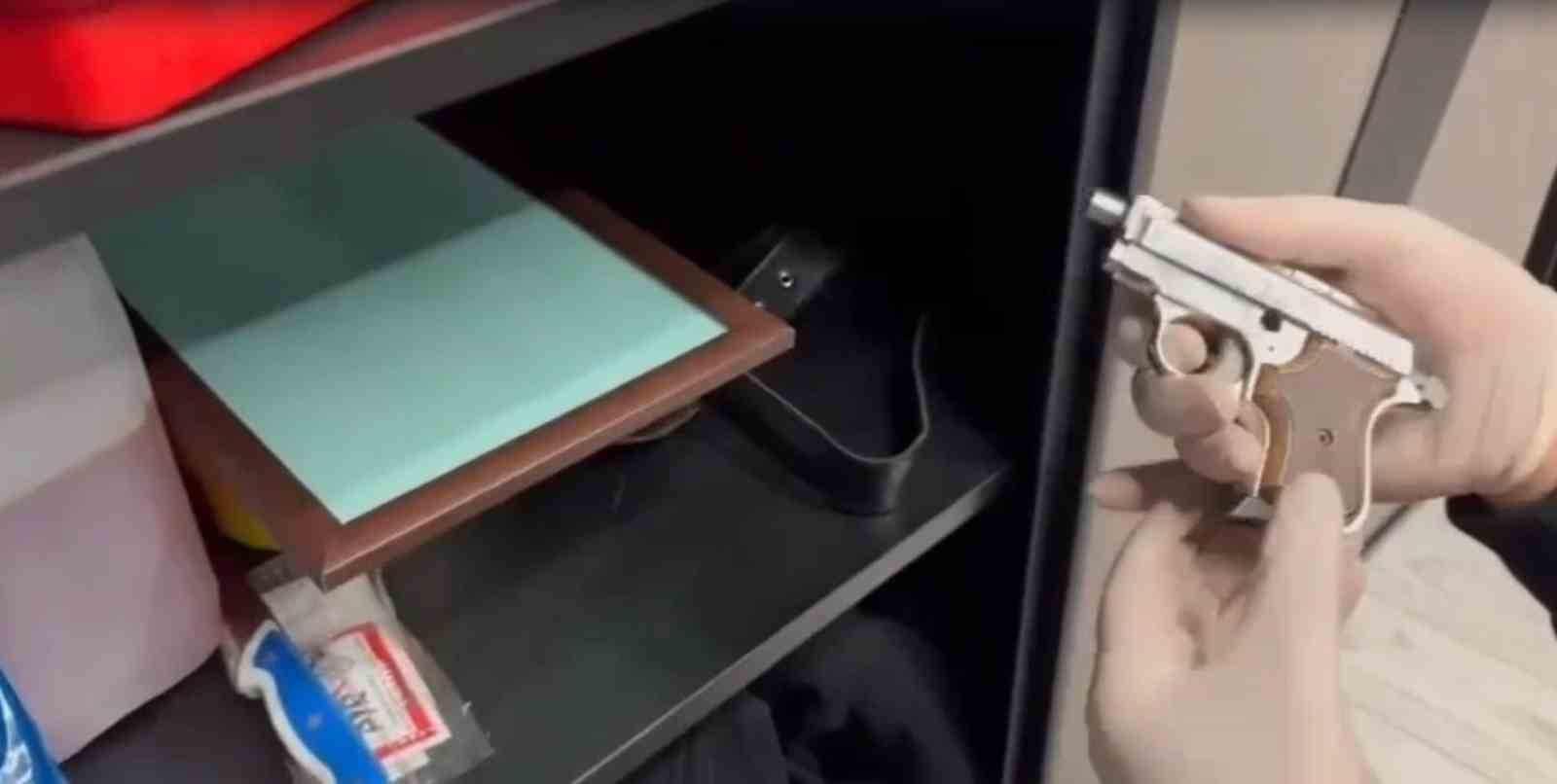 İkametlerini silah imalathanesine çeviren şebekeye operasyon: 1 tutuklama
