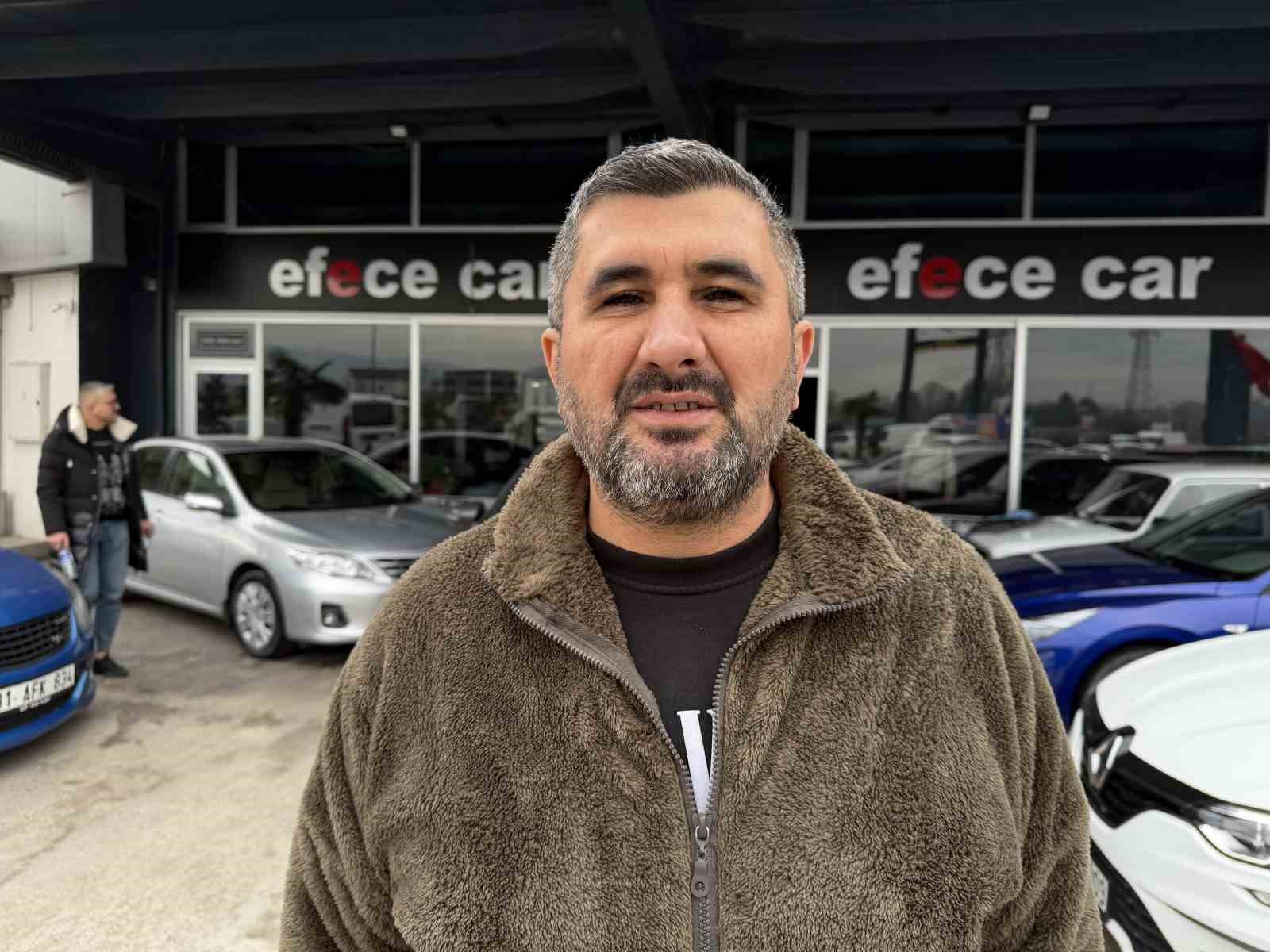 İkinci el araç piyasasında durgunluk yaşanıyor
