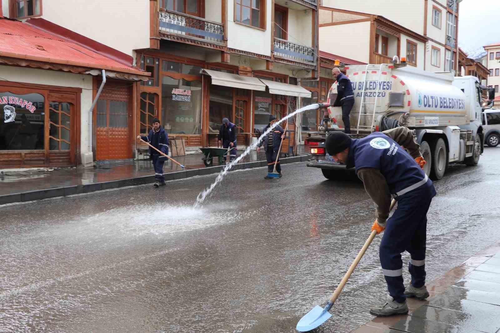 İlçede bayram öncesi temizlik
