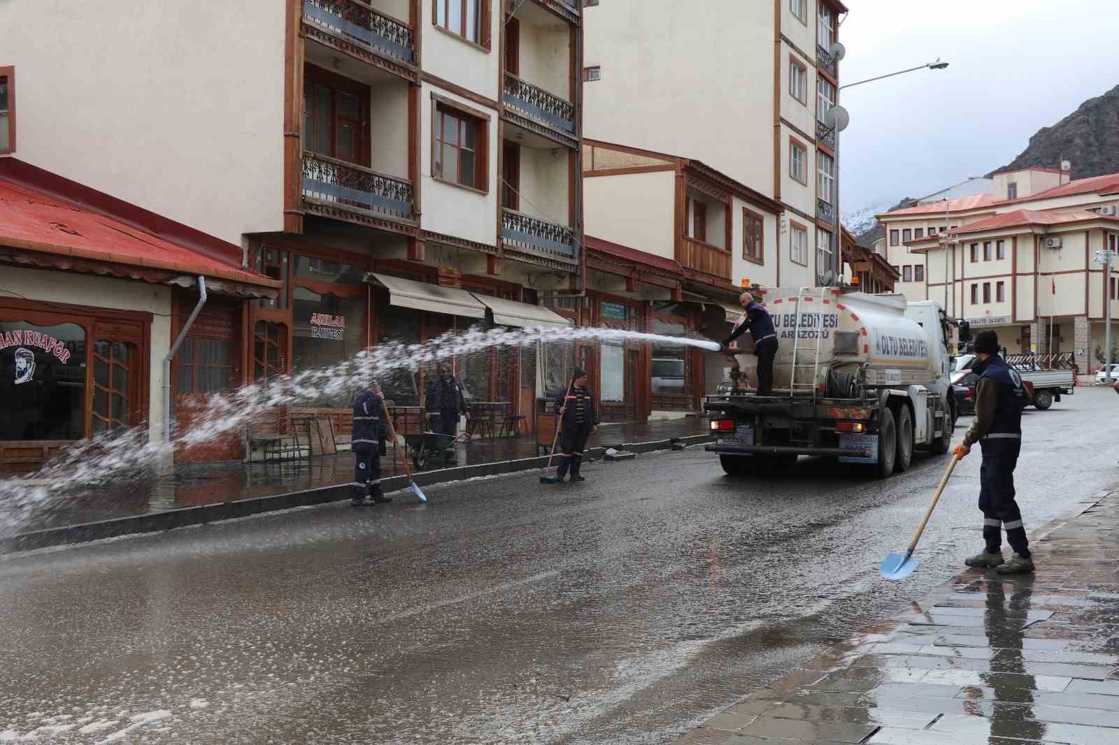 İlçede bayram öncesi temizlik
