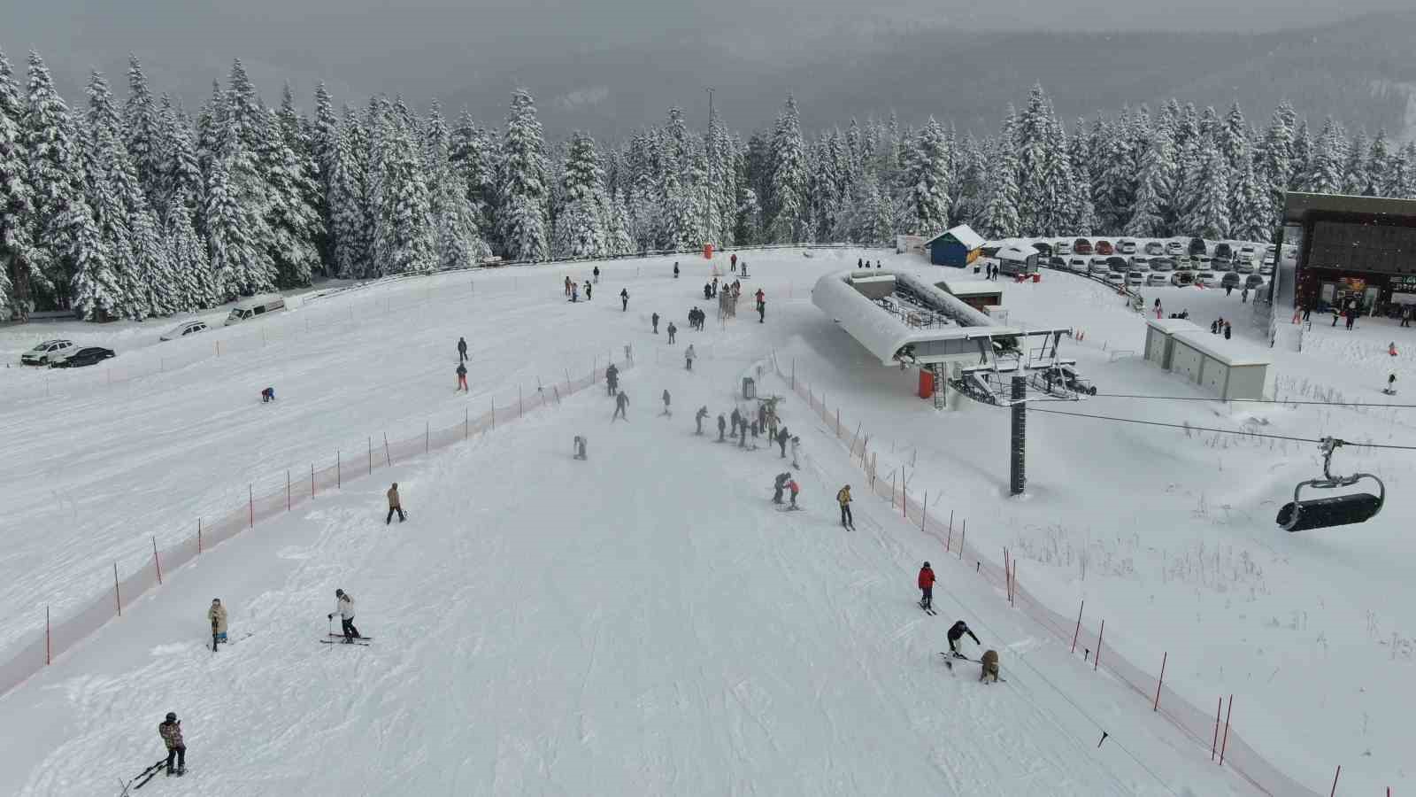 Ilgaz Dağı’nda hafta sonu yoğunluğu
