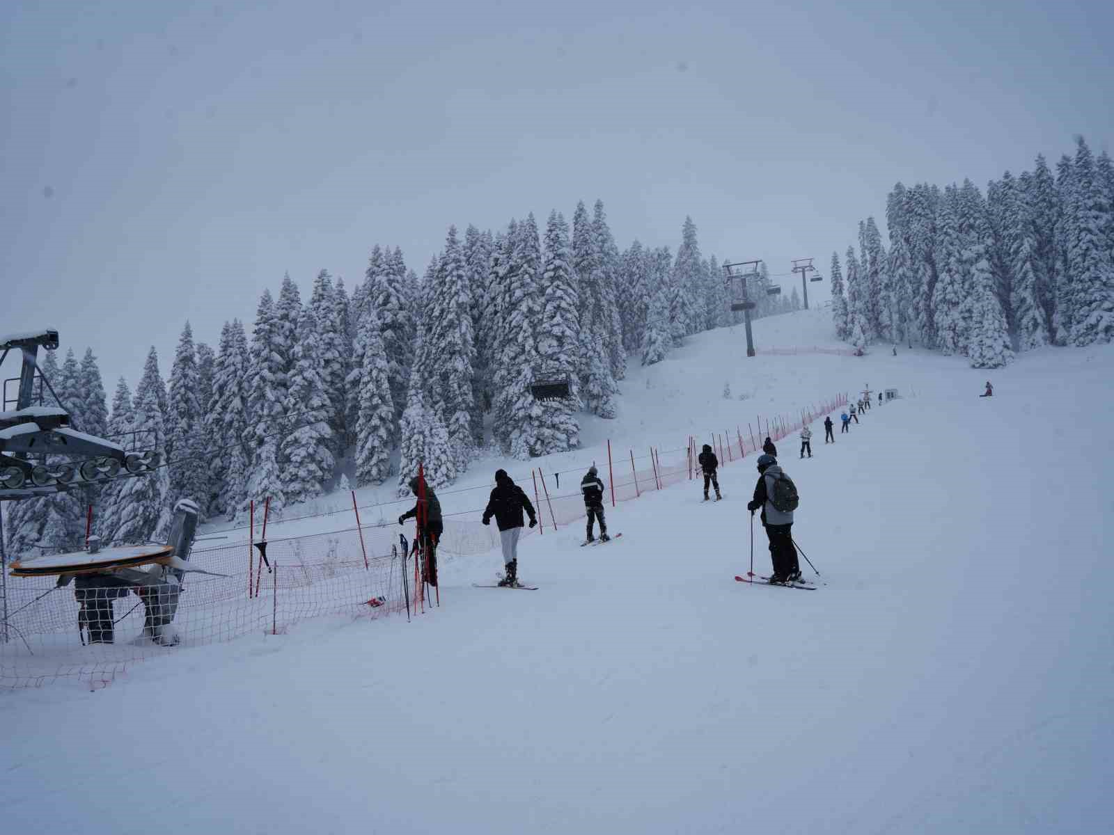 Ilgaz Dağı’nda hafta sonu yoğunluğu

