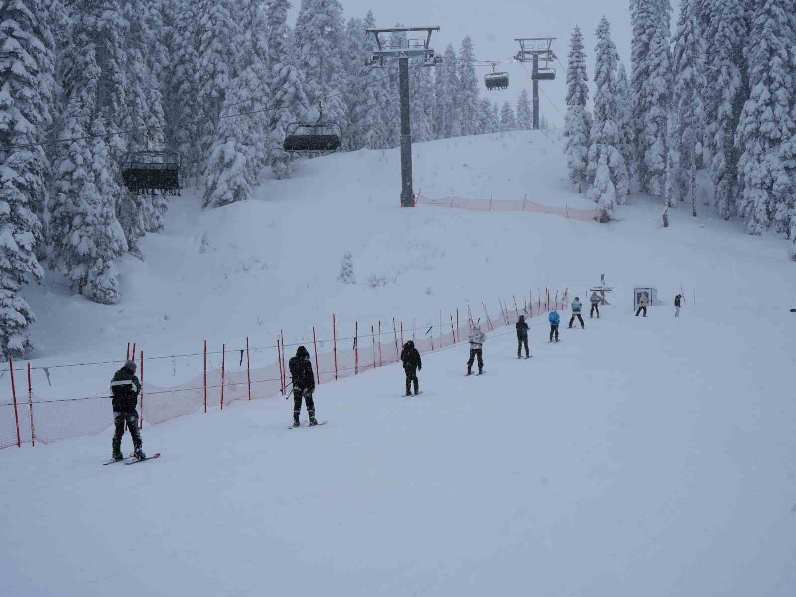 Ilgaz Dağı’nda hafta sonu yoğunluğu
