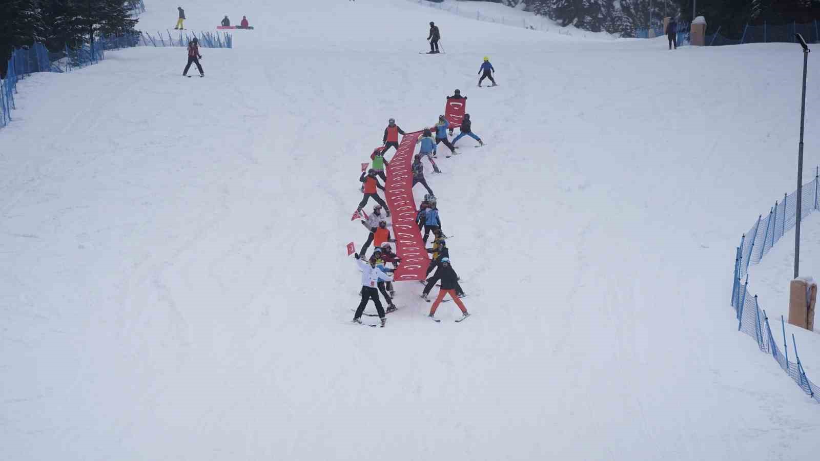 Ilgaz Dağı’nda Sevgililer Günü’nde düzenlenen festival yoğun ilgi gördü
