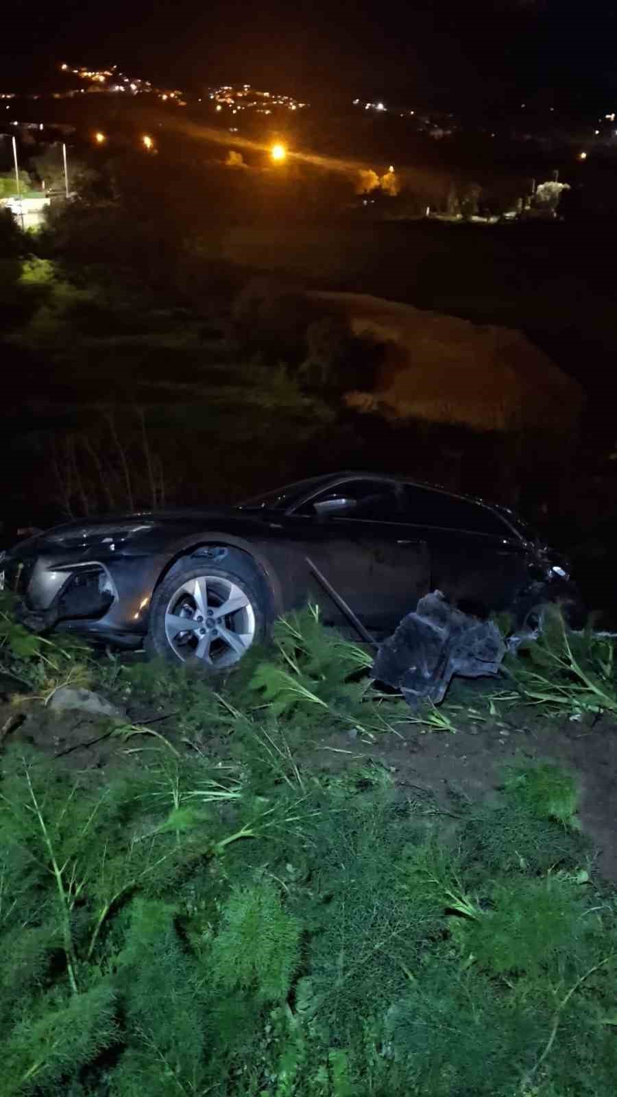 İlk kazadan kurtuldu, tekrar döndüğü yerde bu sefer araba çarptı
