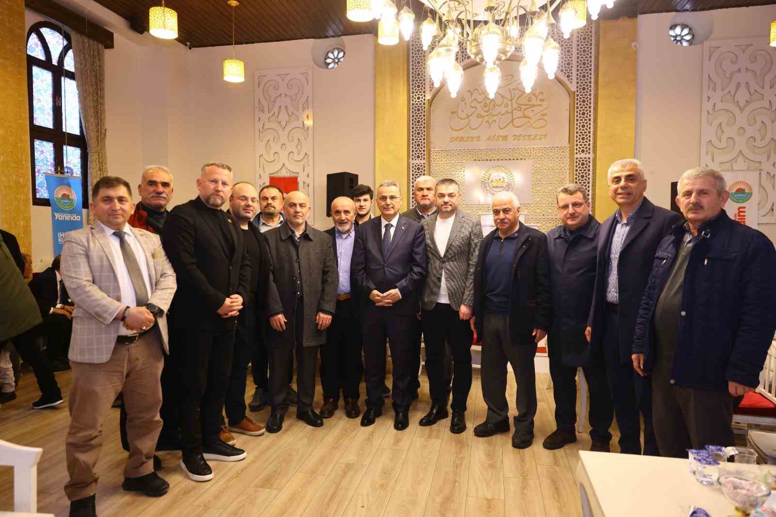 İlkadım’da bayramlaşma programına yoğun katılım
