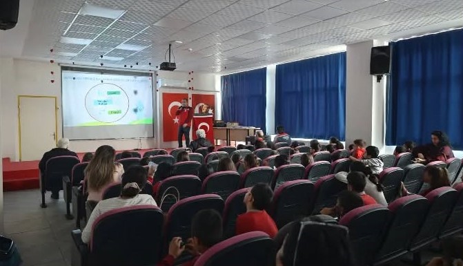 İncirliova’da çocuklara su verimliliği anlatıldı
