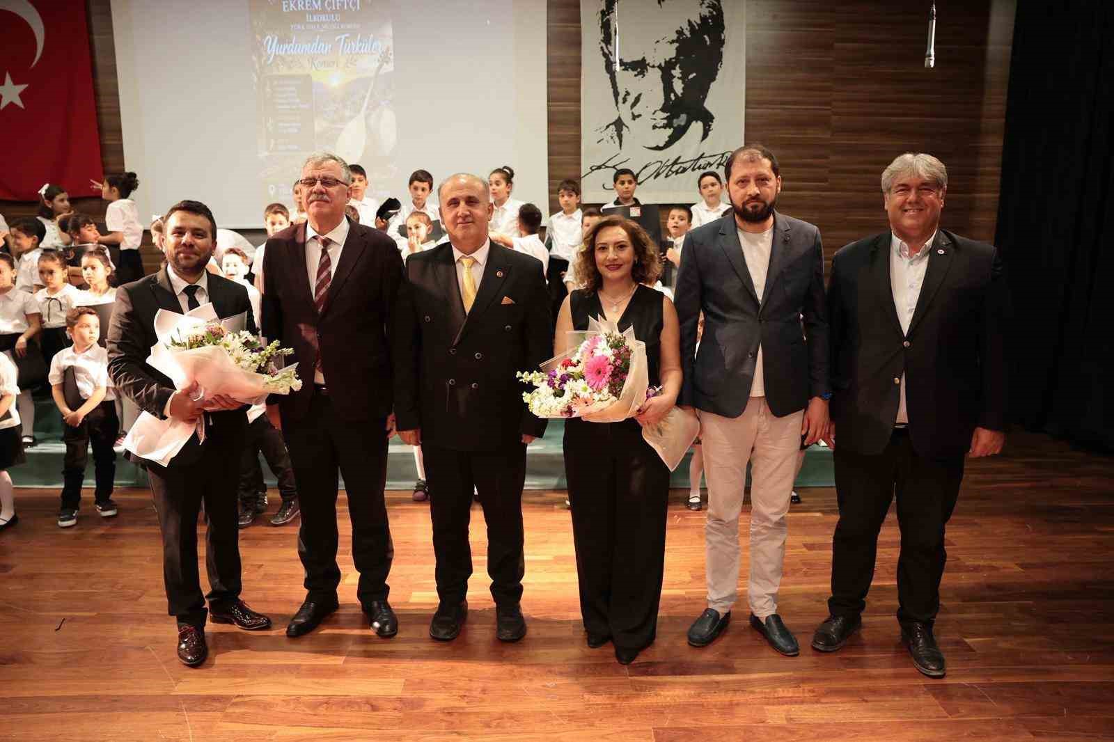 İncirliova’da minik seslerden türkü şöleni
