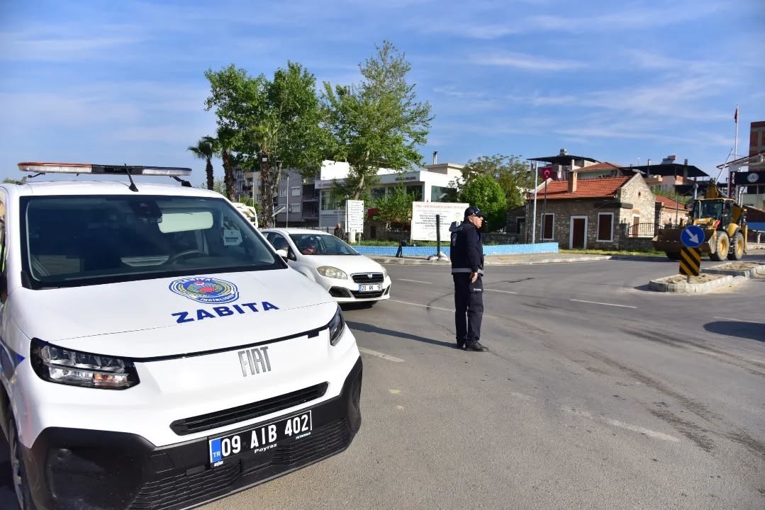 İncirliova’da zabıta ekipleri vatandaşlar için sahada
