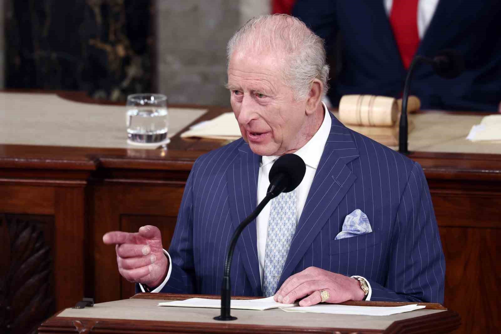 İngiltere Kralı III. Charles, ABD Kongresi’ne hitap eden ilk İngiltere Kralı oldu
