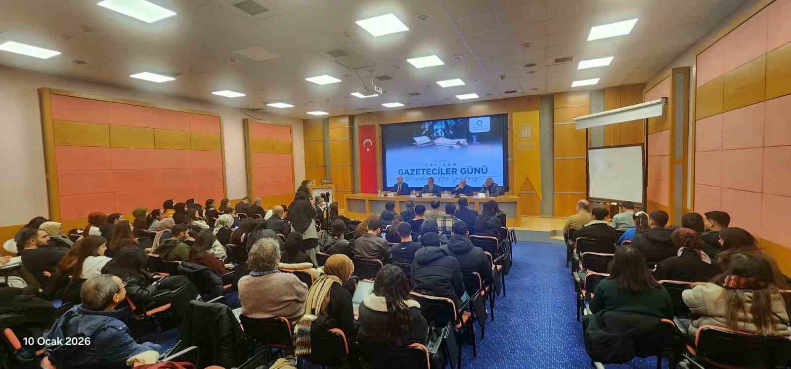 İnönü Üniversitesi’nde 10 Ocak Çalışan Gazeteciler Günü paneli
İnönü Üniversitesi’nde 10 Ocak Çalışan Gazeteciler Günü paneli