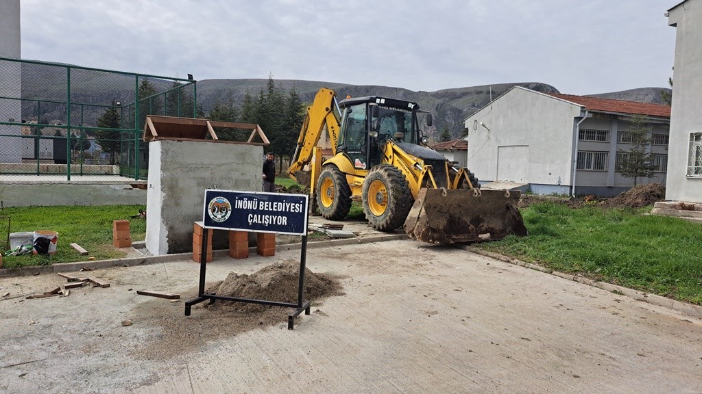 İnönü’de alt yapı çalışmaları
