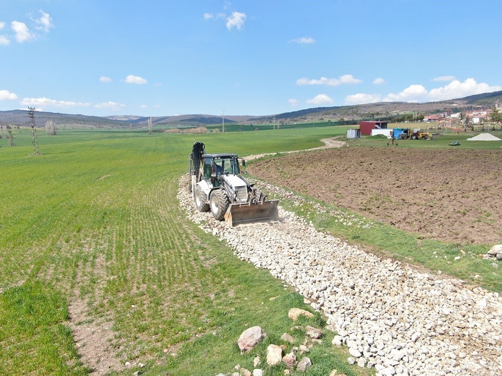 İnönü’de alt yapı çalışmaları
