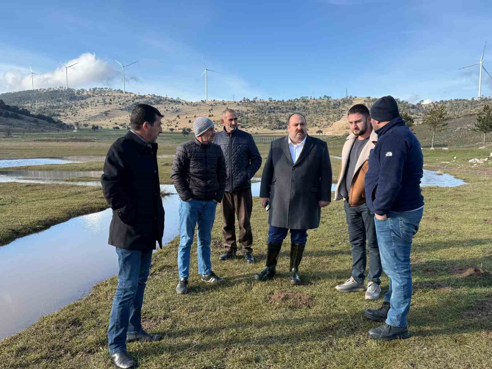 İnönü’deki su kaynakları incelendi
