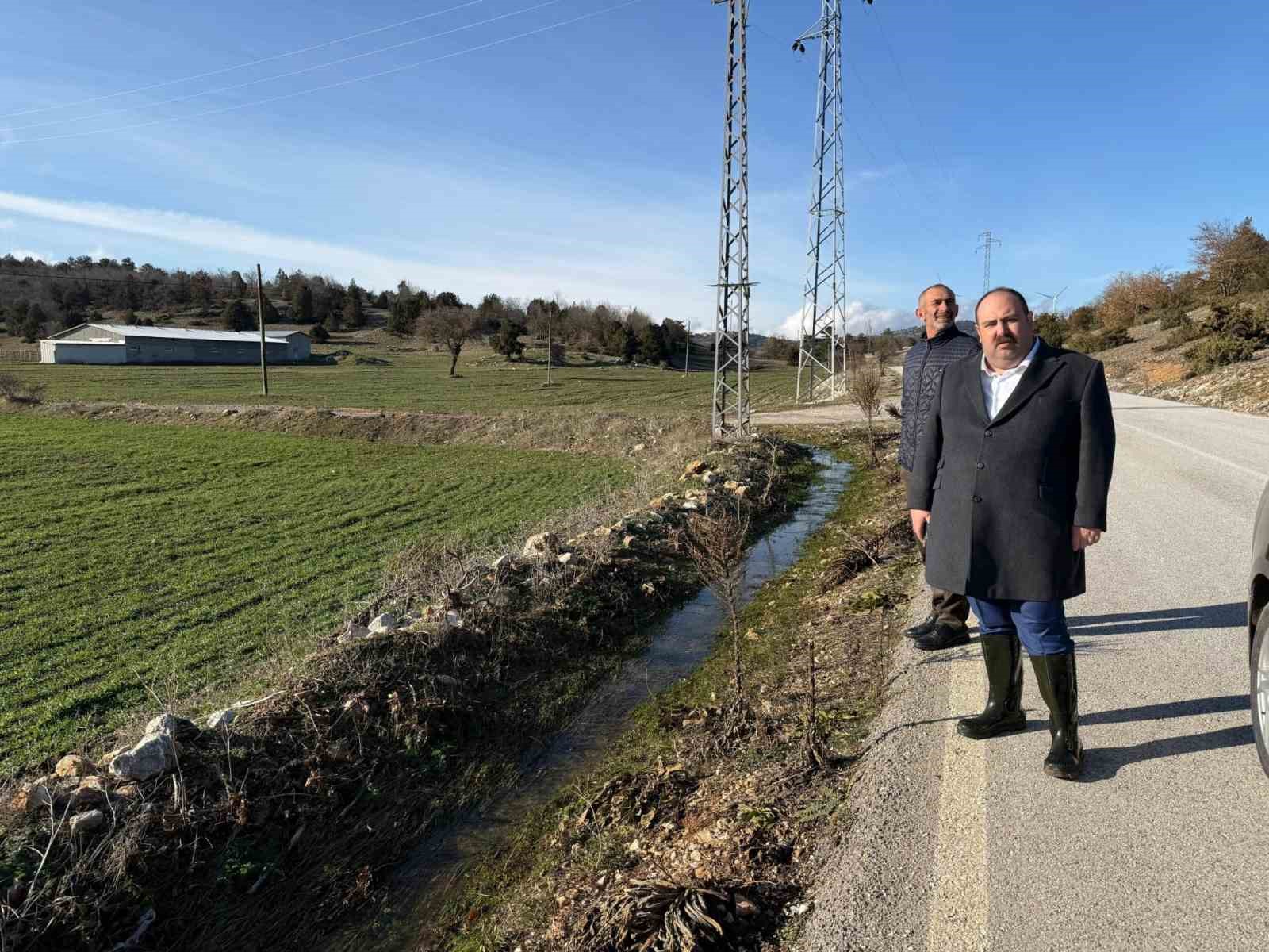 İnönü’deki su kaynakları incelendi
