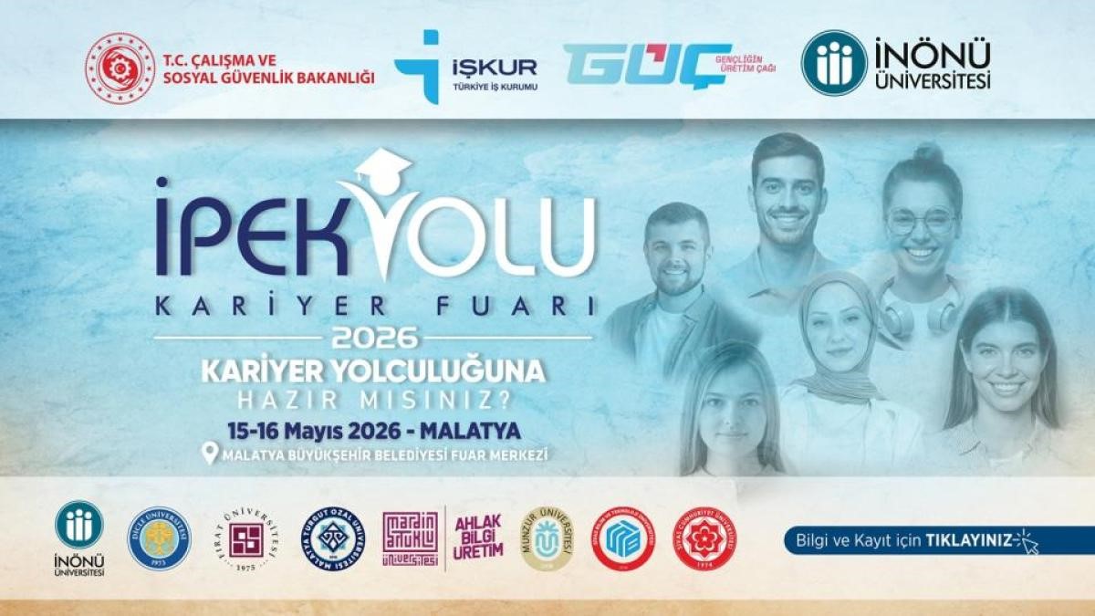 İpekyolu kariyer fuarı 2026 için geri sayım başladı
İpekyolu kariyer fuarı 2026 için geri sayım başladı