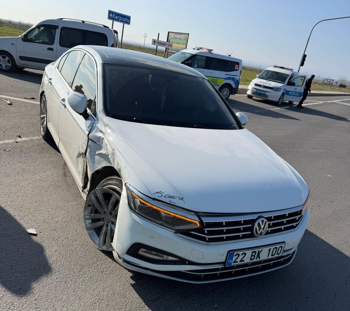 İpsala’daki trafik kazası: 4 kişi yaralandı
