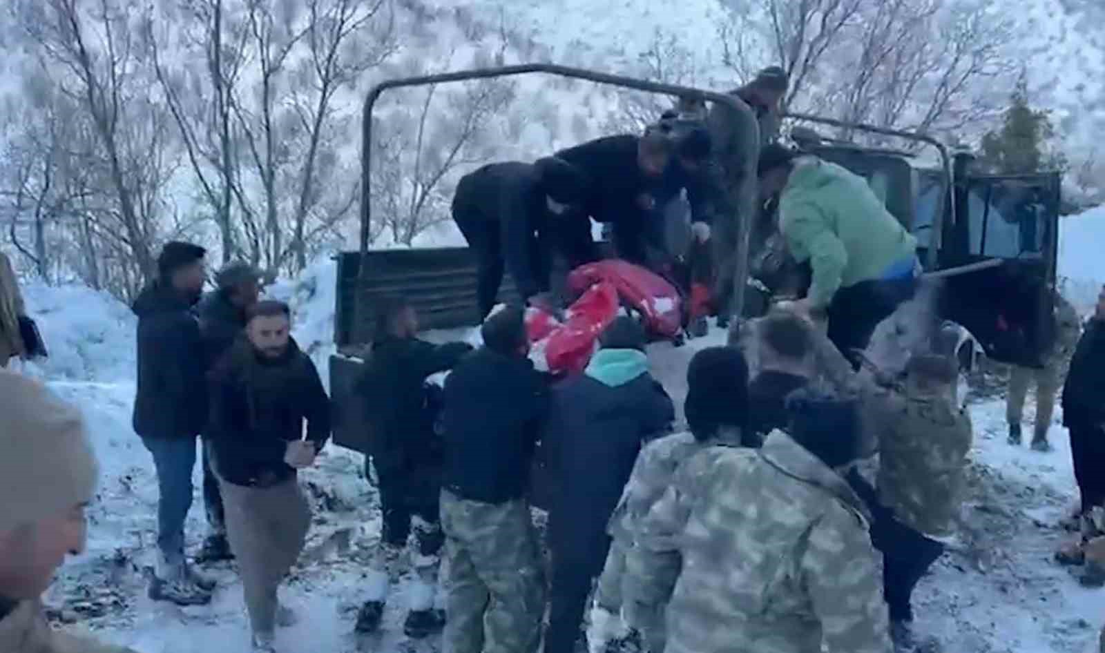 Irak’tan yola çıktı, Şırnak’ta donarak hayatını kaybetti
