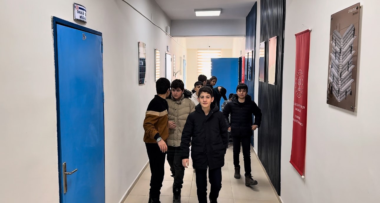 İran sınırında eğitimin yeni üssü: Esendere Halk Kütüphanesi
