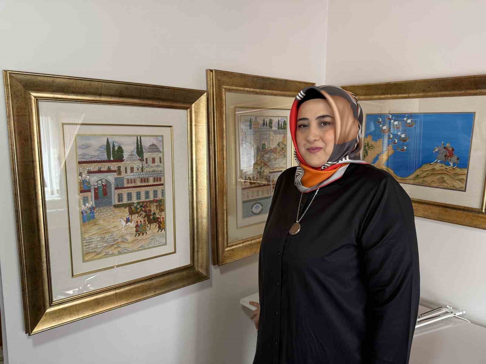 İran’da mahsur kalan tezhip sanatçısı, karayolu ile Türkiye’ye döndü
