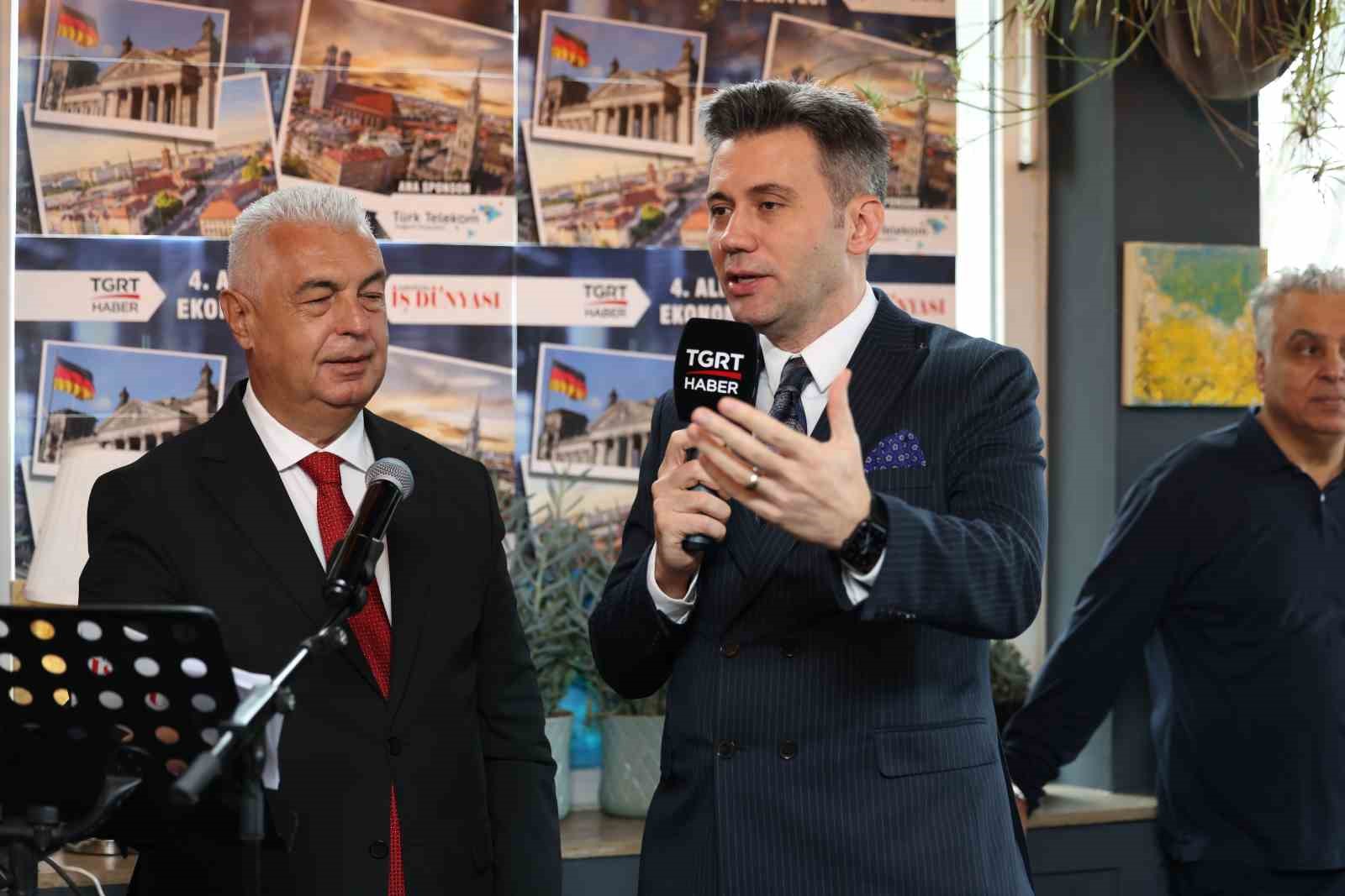 İş adamları Almanya’da buluştu: Yeni yatırım fırsatları konuşuldu
