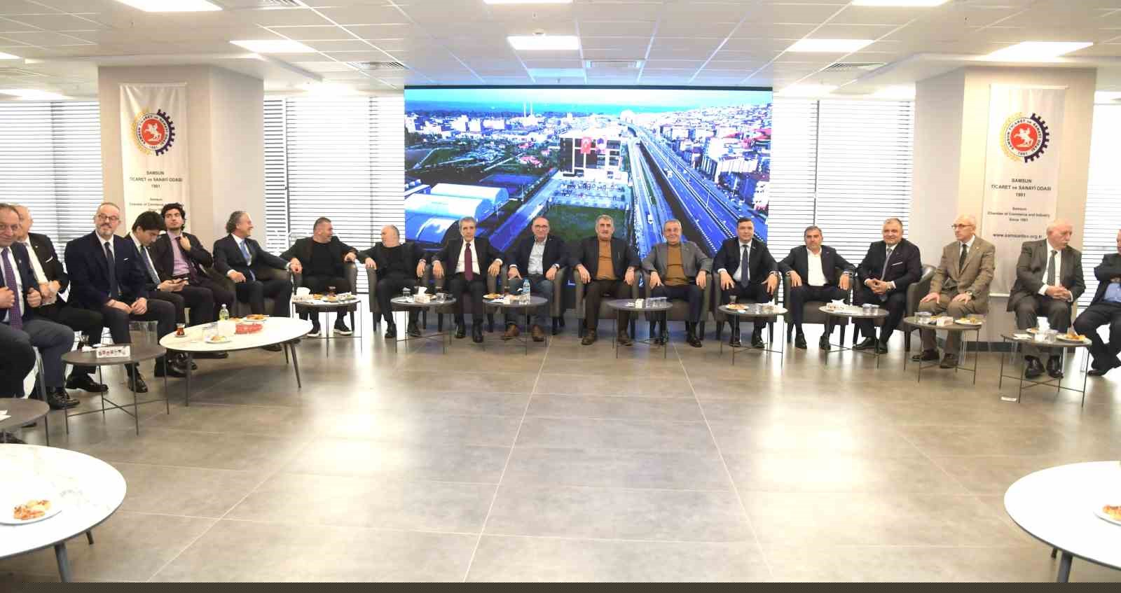 İş dünyası, Samsun TSO’nun bayramlaşma töreninde buluştu
