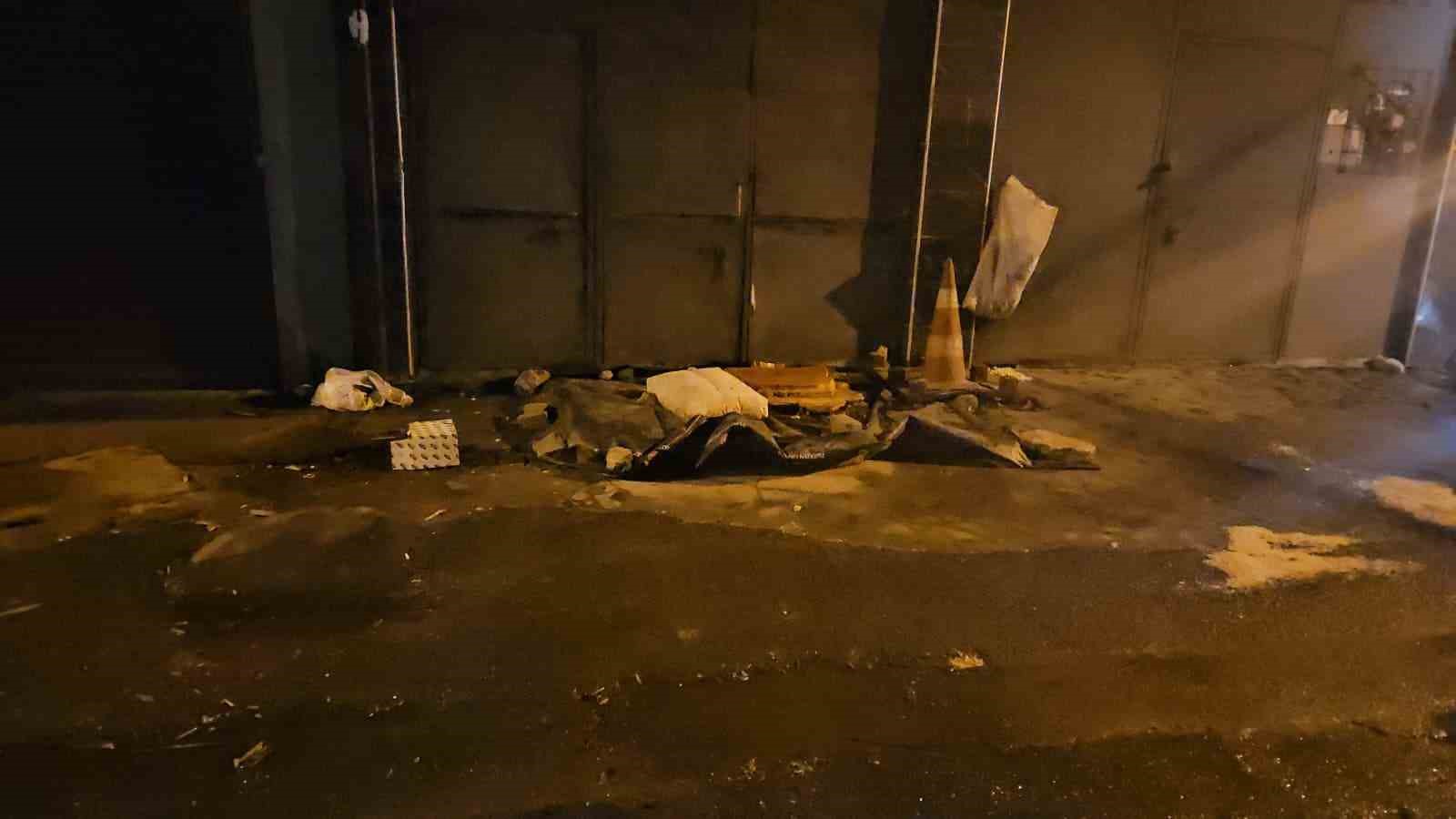 Isınmak için arabaya girdi araç yanınca feci şekilde can verdi
