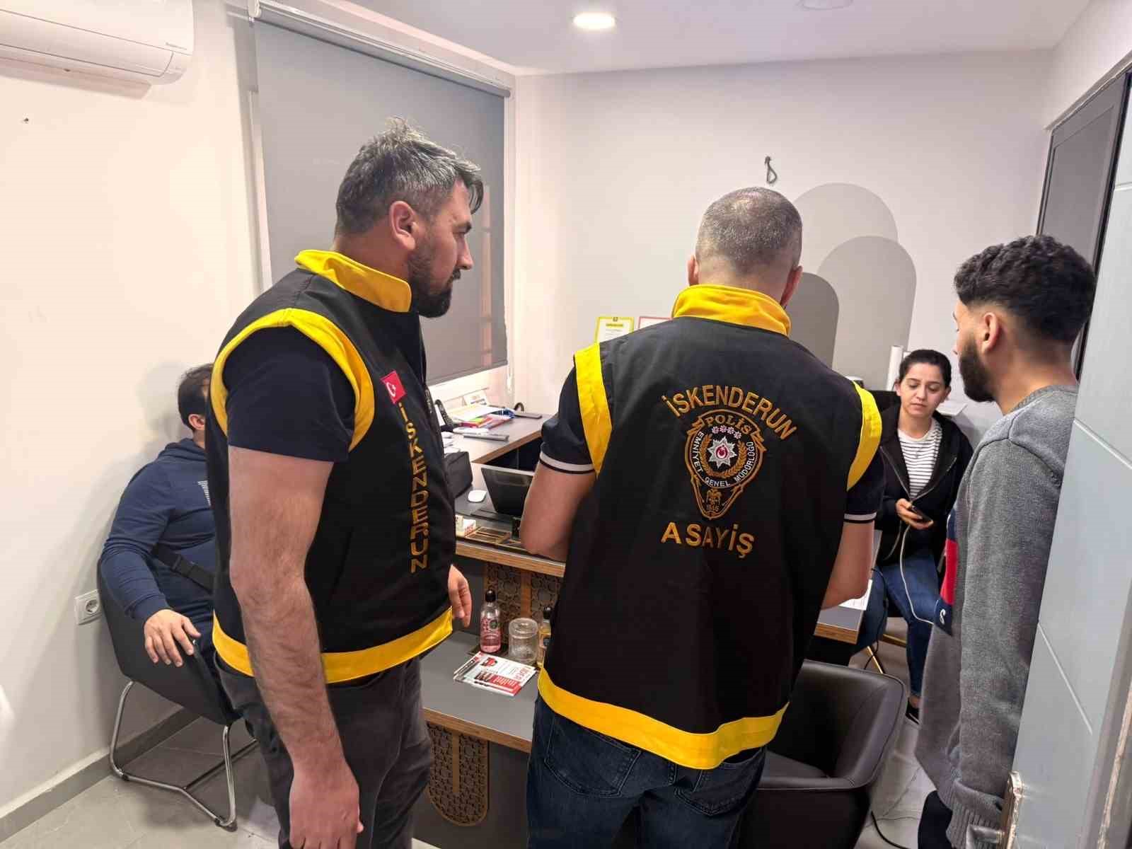 İskenderun’da araç kiralama işletmelerine denetim
