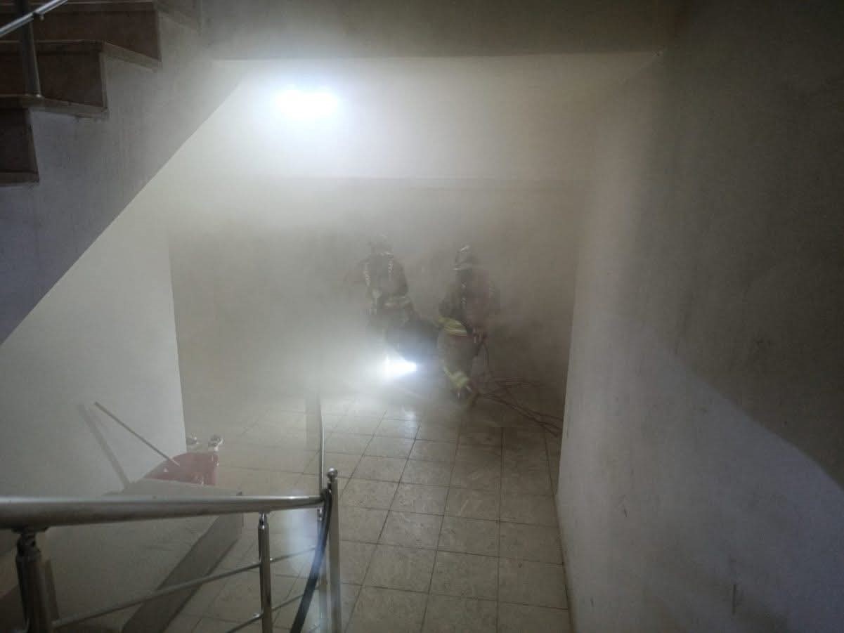 İskenderun’da binanın bodrum katında yangın çıktı
