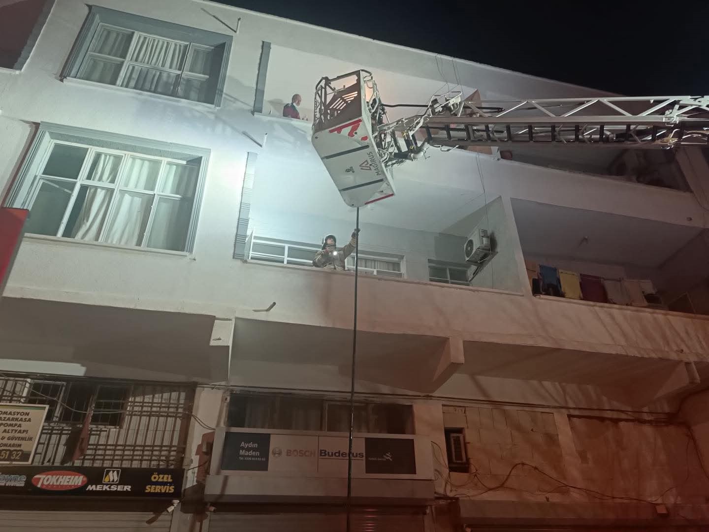 İskenderun’da ev yangını
