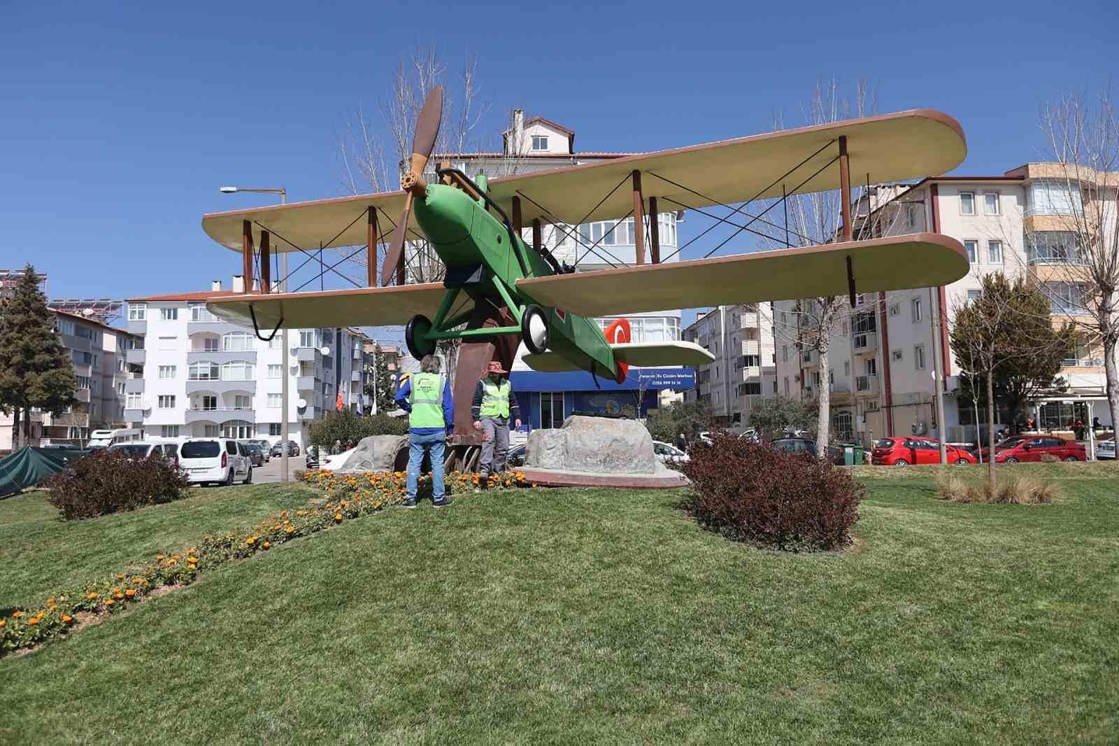 İsmet Tayyaresi yeniden Muğla’nın kalbine yerleştirildi
