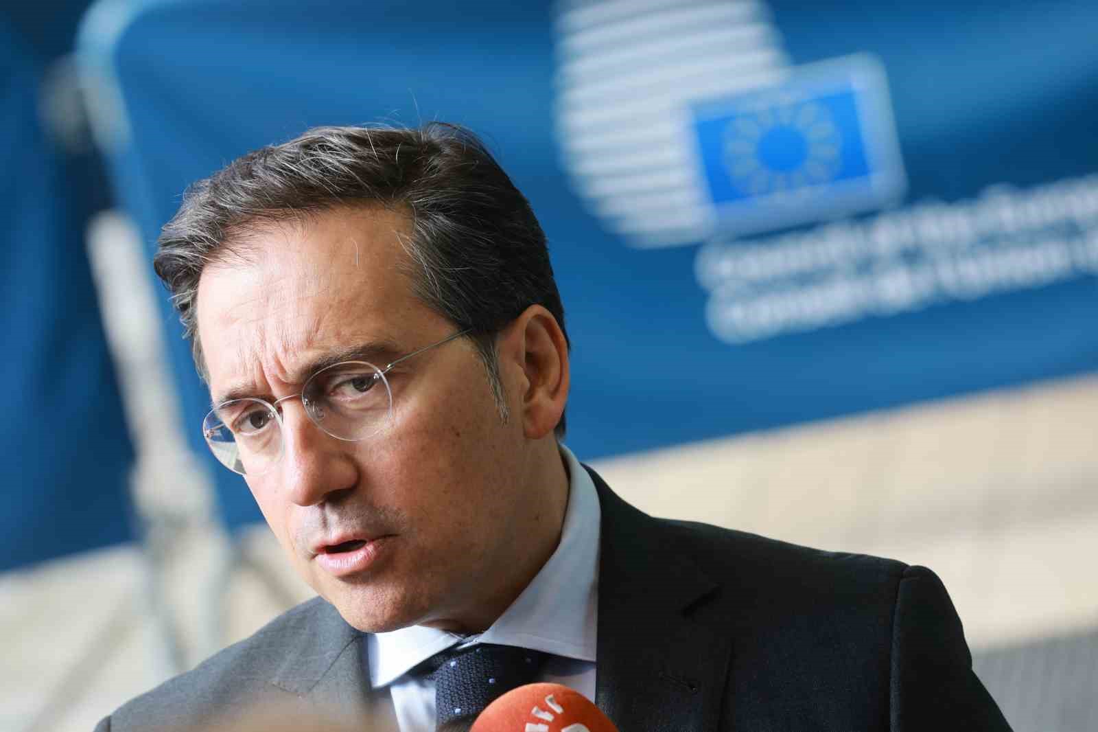 İspanya Dışişleri Bakanı Albares: "İsrail ile ortaklık anlaşmasının tamamen askıya alınmasını öneriyoruz"
