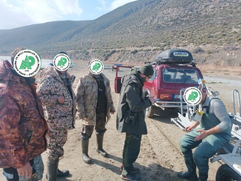 Isparta’da av koruma denetimlerinde 3 avcıya idari işlem
