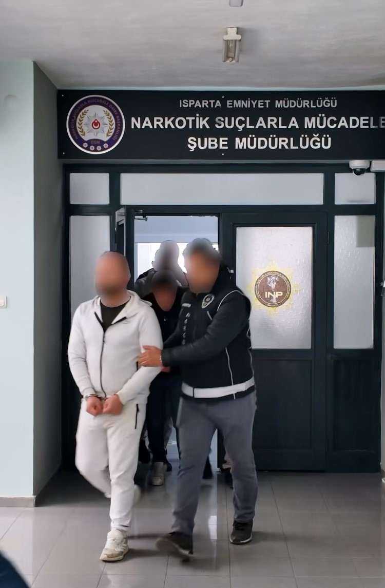 Isparta’da uyuşturucu operasyonu: 2 şüpheli tutuklandı
