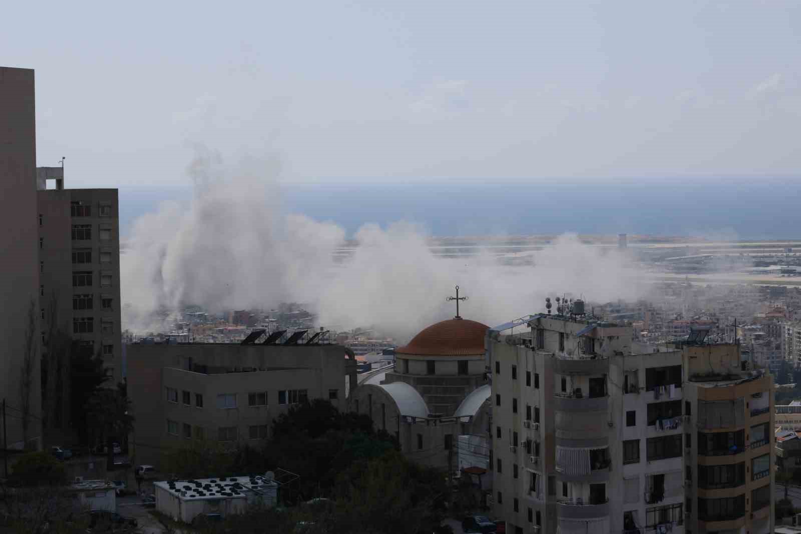 İsrail’den Lübnan’a çatışmaların başlamasından bu yana en büyük hava saldırısı
