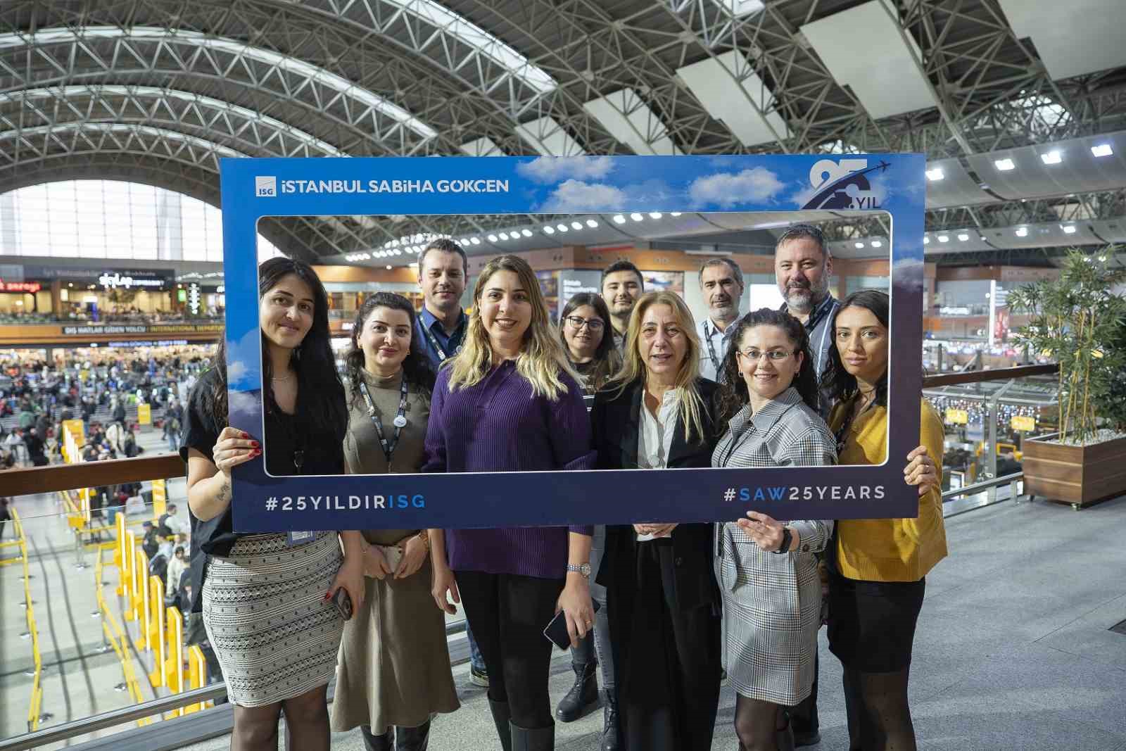 İstanbul Sabiha Gökçen (ISG) Uluslararası Havalimanı 25 yaşında
