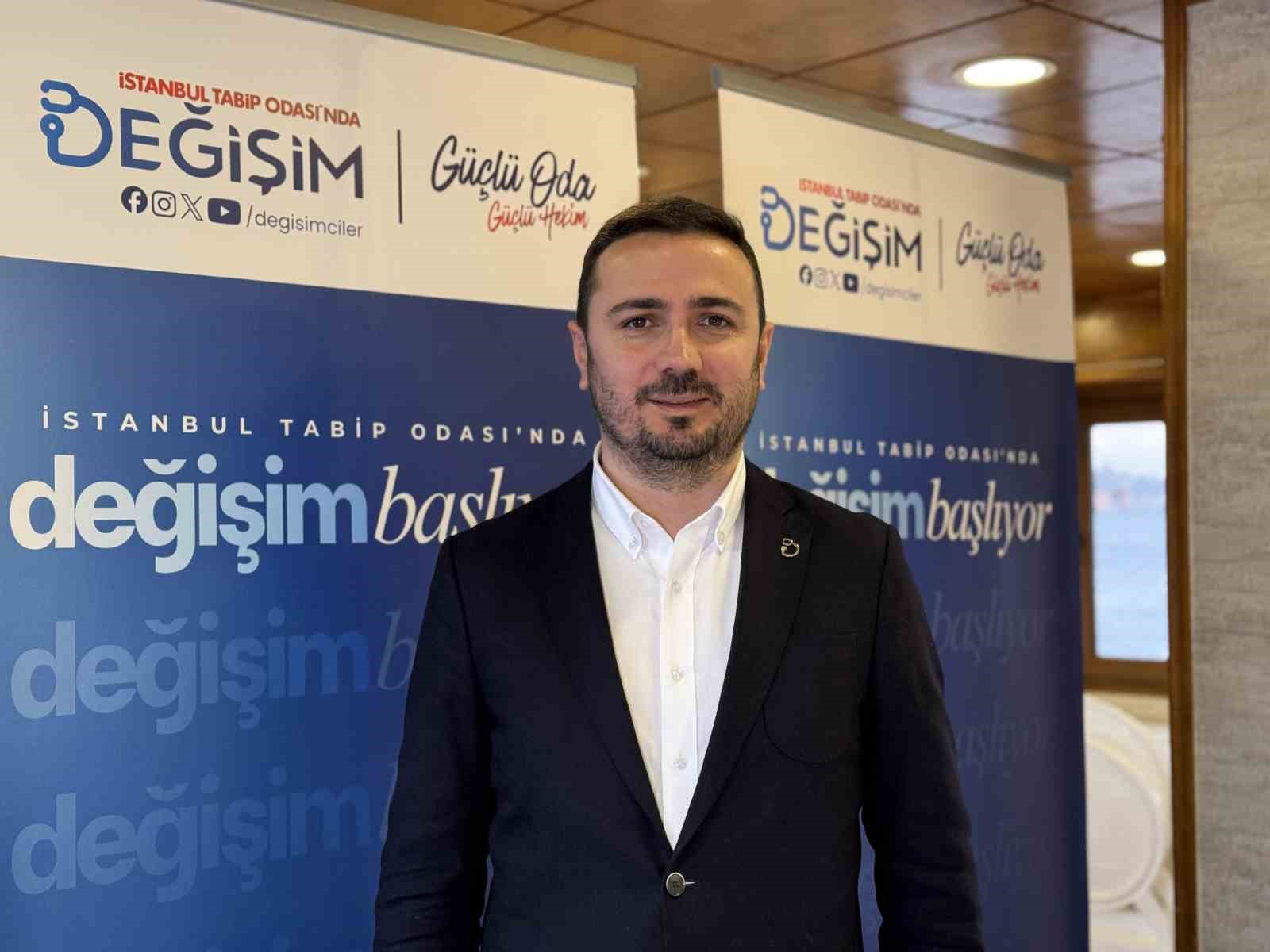 İstanbul Tabip Odası Başkan Adayı Dr. Uzun: "Az konuşacağız çok icraat yapacağız"
İstanbul Tabip Odası Başkan Adayı Dr. Uzun: "Az konuşacağız çok icraat yapacağız"