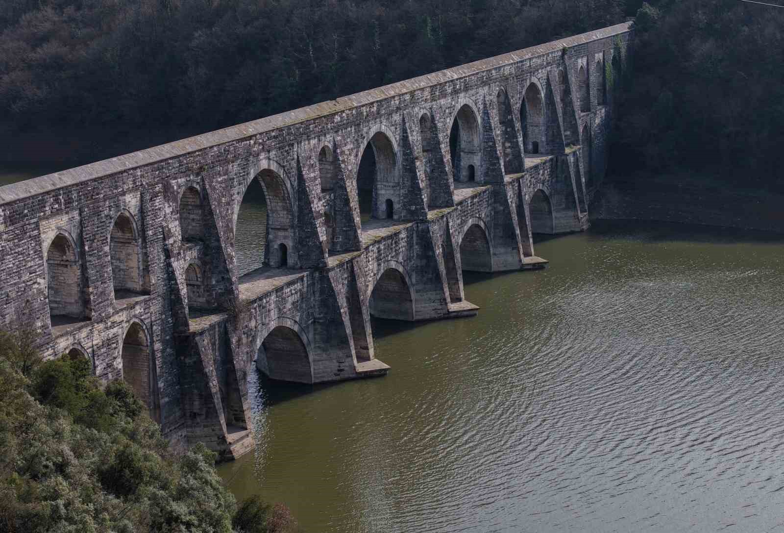 İstanbul’da barajlarda doluluk oranı yüzde 45,95 oldu; Mağlova Kemeri yeniden suyla buluştu
