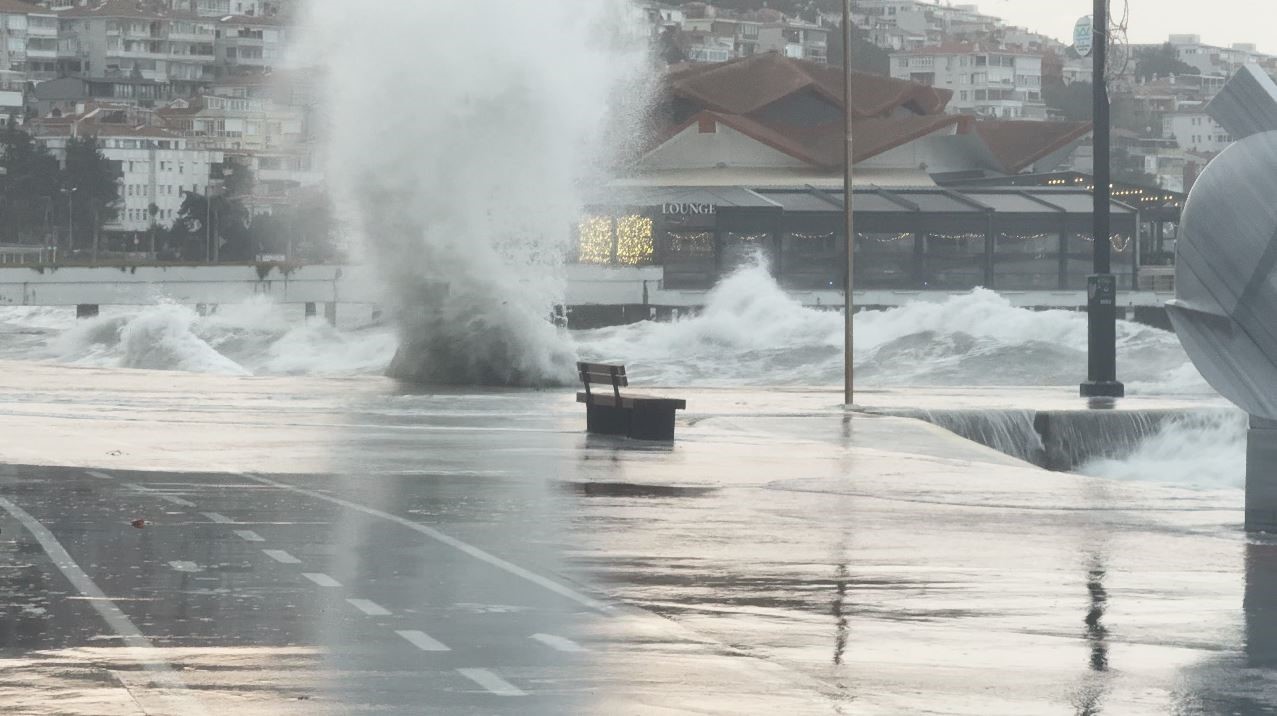 İstanbul’da lodos etkili oluyor
