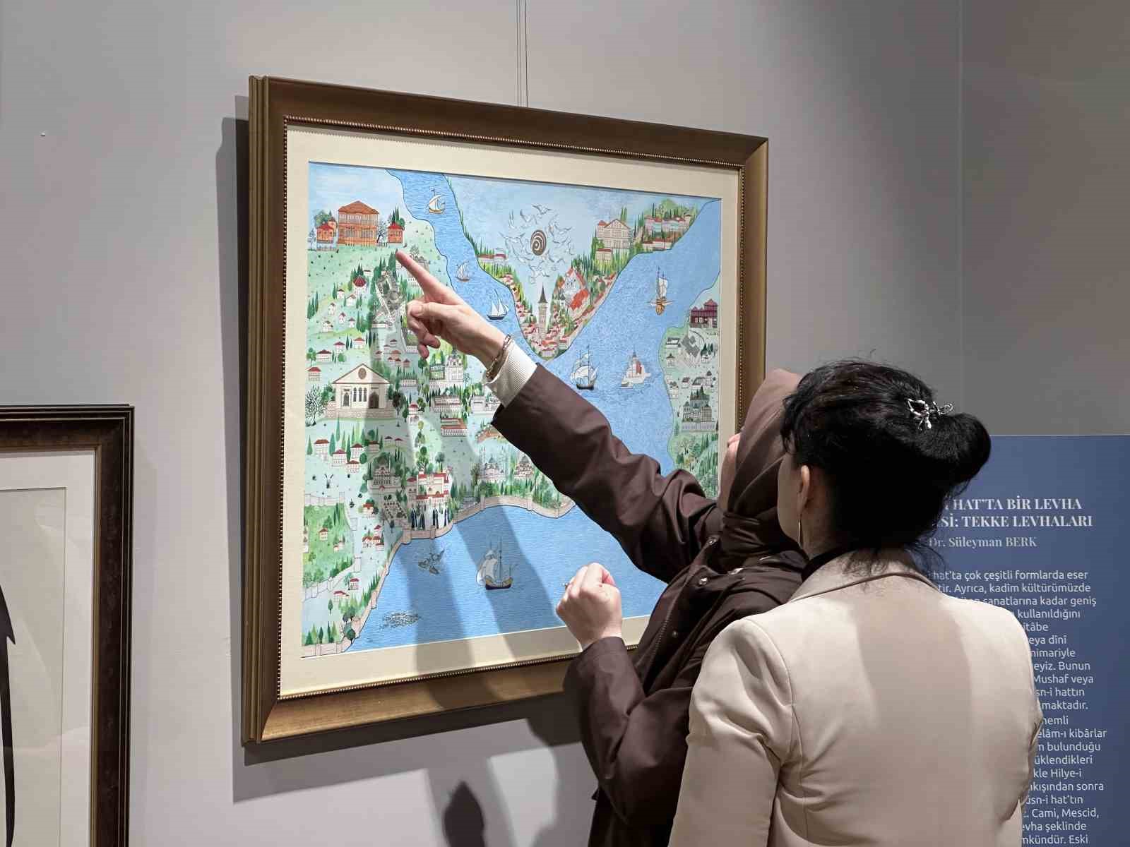 "İstanbul’da Tasavvufi Hayat" sergisi sanatseverlerle buluştu
"İstanbul’da Tasavvufi Hayat" sergisi sanatseverlerle buluştu