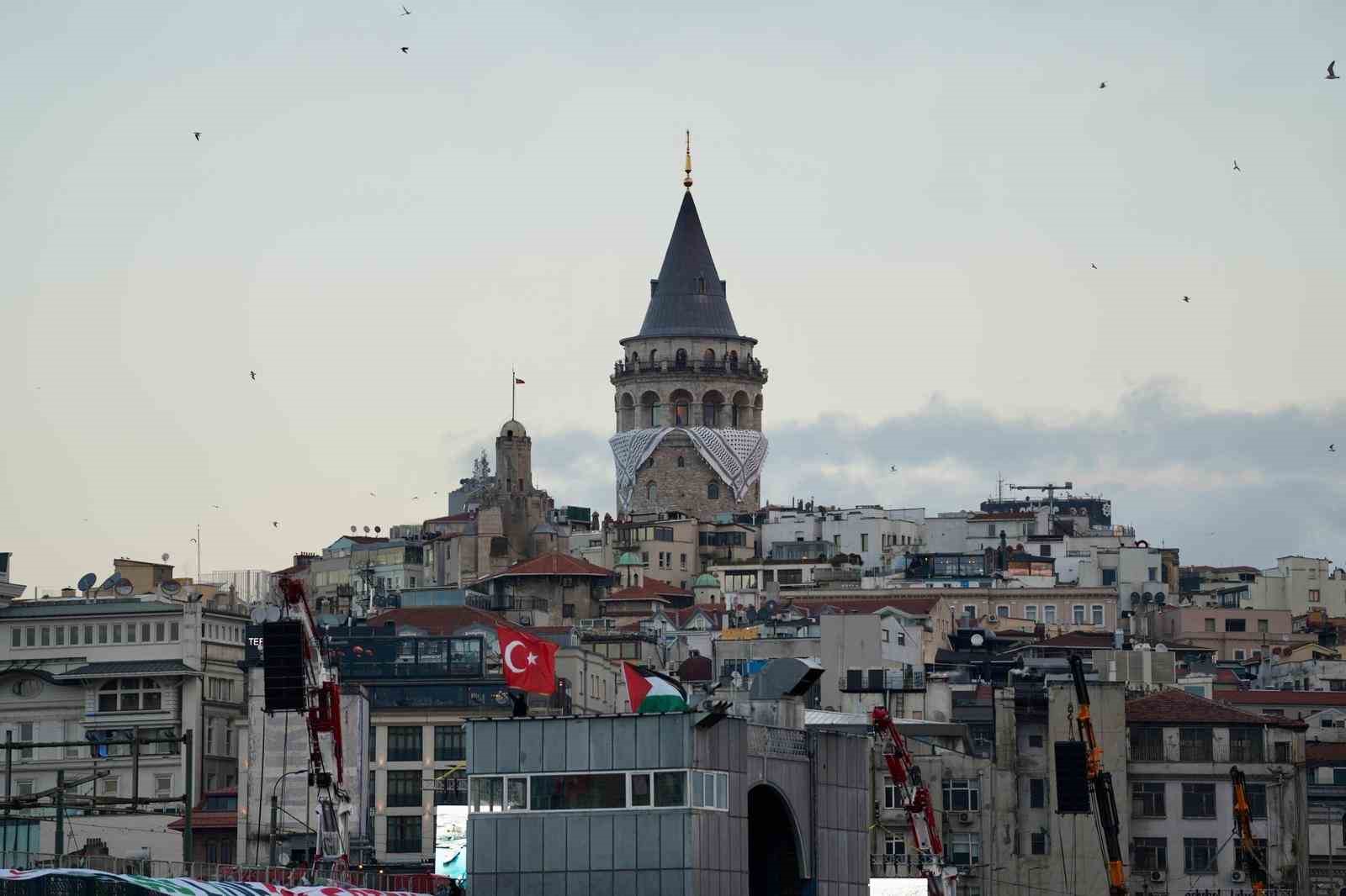 İstanbul’daki Filistin yürüyüşüne yaklaşık 520 bin kişi katıldı
