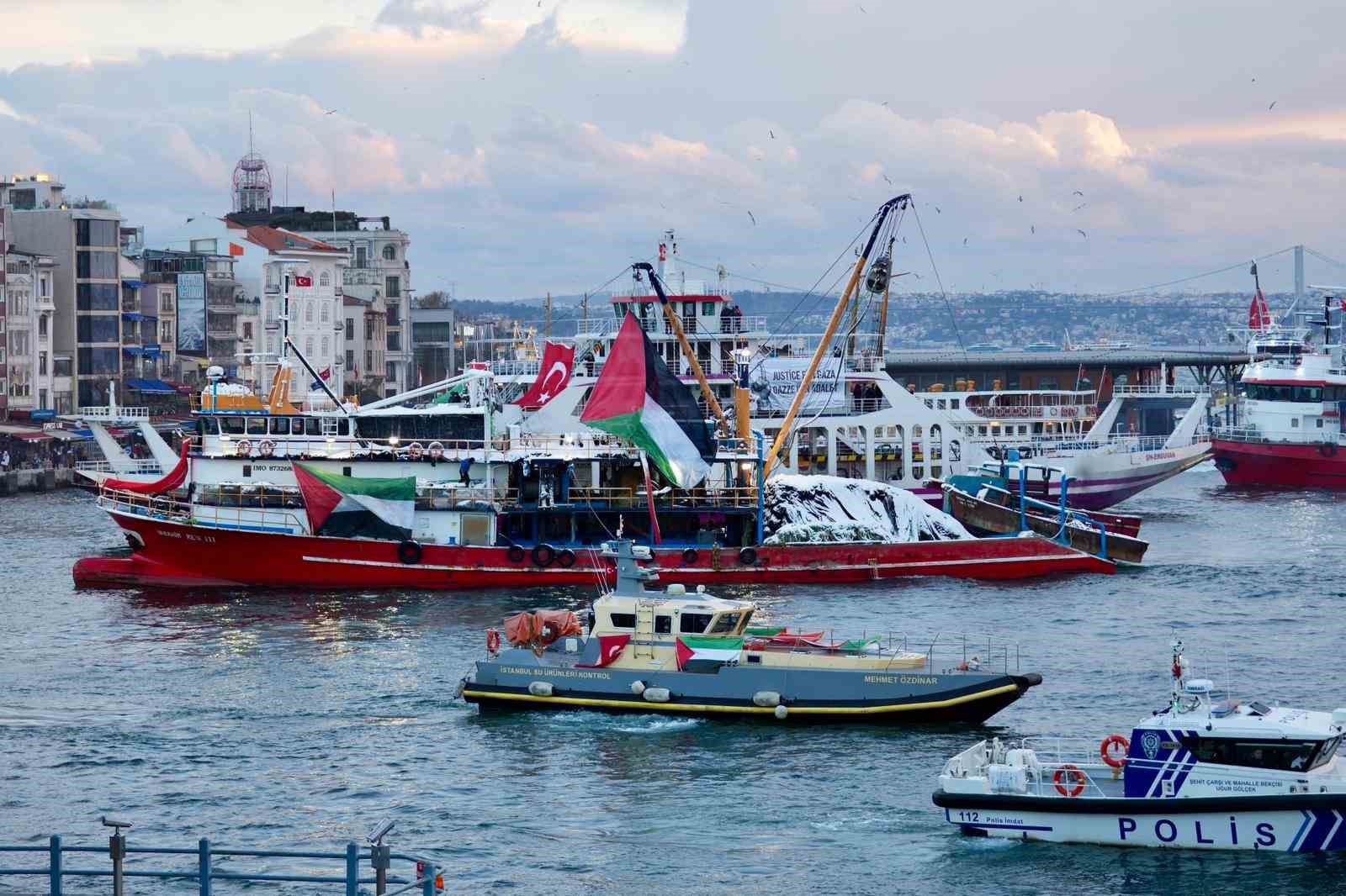 İstanbul’daki Filistin yürüyüşüne yaklaşık 520 bin kişi katıldı
