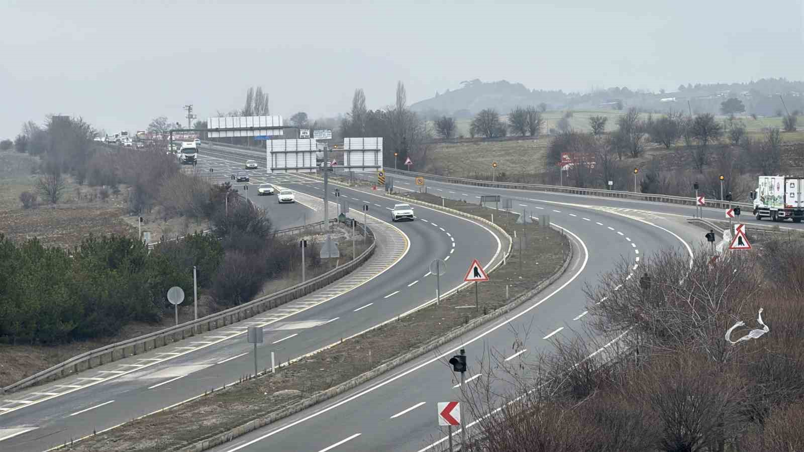 İstanbul’u Karadeniz’e bağlayan Kemikli Rampalarında bayram geçişleri başladı
