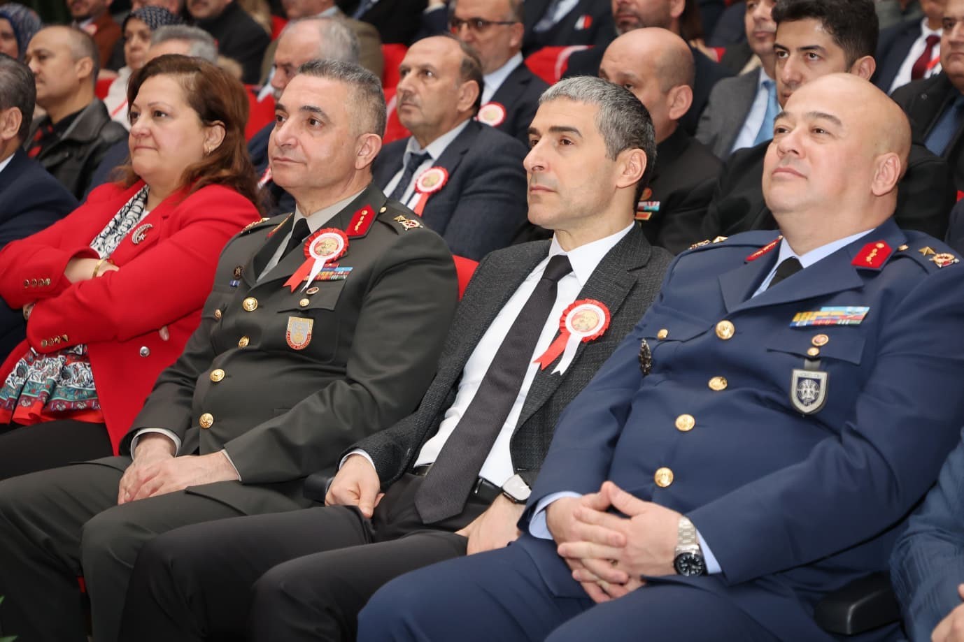 İstiklal Marşı’nın kabulü dolayısıyla tören yapıldı
