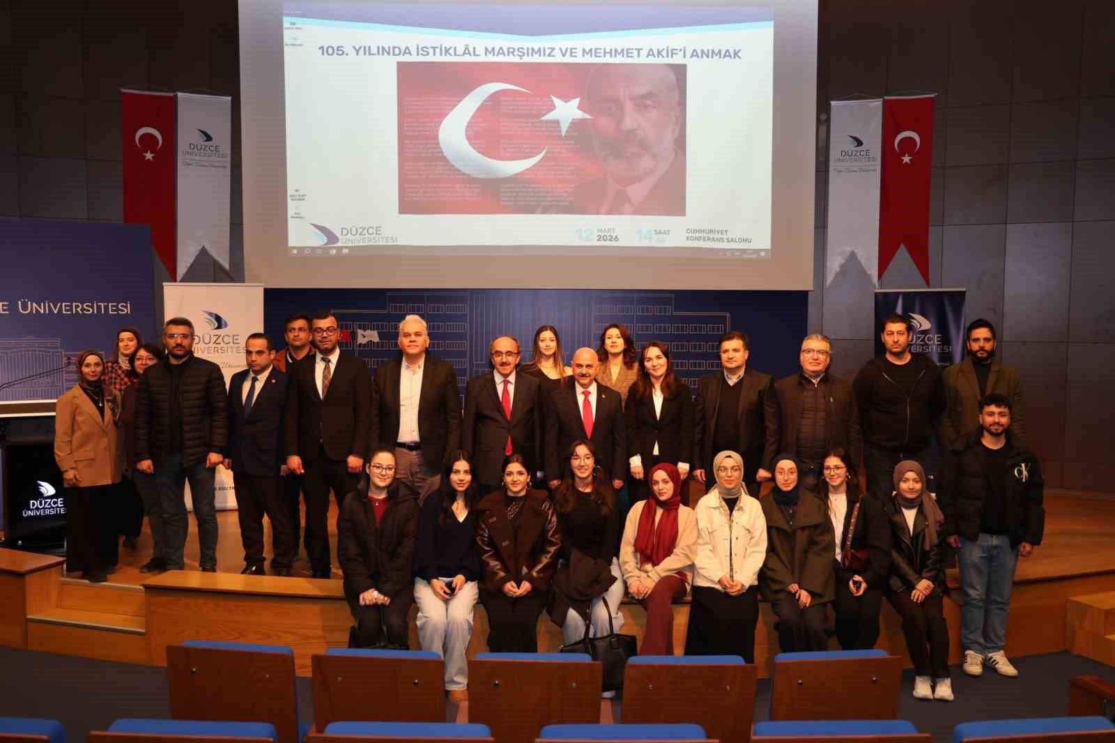 İstiklal Marşı’nın kabulünün 105. yılında Mehmet Akif paneli düzenlendi
İstiklal Marşı’nın kabulünün 105. yılında Mehmet Akif paneli düzenlendi